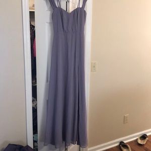 Tobi lavender bridesmaids dress